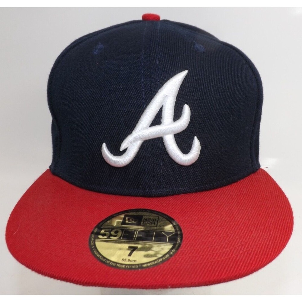 Atlanta Braves ⚾ New Era 59Fifty MLB Fitted‎ Hat - Size 7